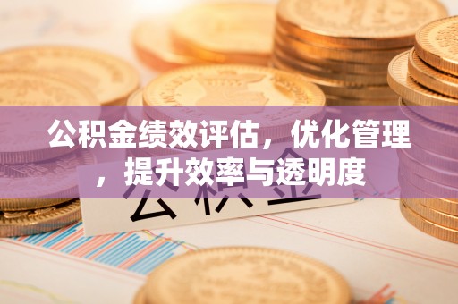 扬州公积金绩效评估，优化管理，提升效率与透明度