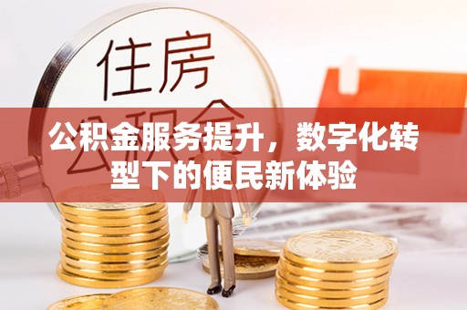 扬州公积金服务提升，数字化转型下的便民新体验