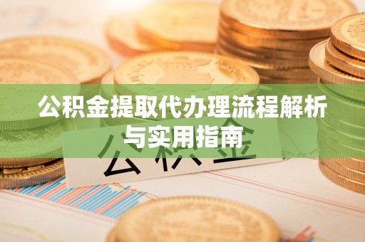 扬州公积金提取代办理流程解析与实用指南